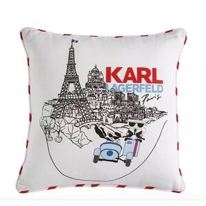 Karl Lagerfeld Sidecar Decorative Pillow, 18" x 18"